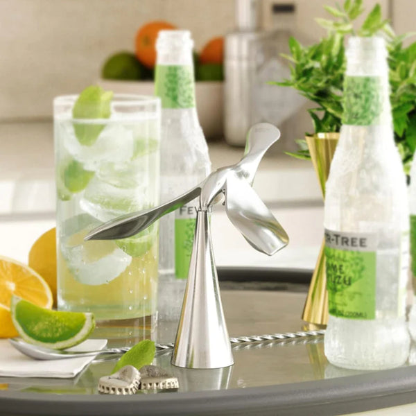 Stylish Metal Bird Bottle Opener – Bar and Kitchen Accessory